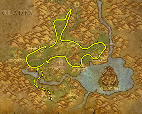 Farming Khadgar�s Whisker in Western Plaguelands