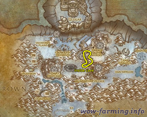 Farming Borean Leather in Storm Peaks