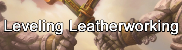 Leveling Leatherworking