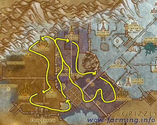Farming Talandra's Rose in Zul'Drak Farming Talandra's Rose in Zul'Drak