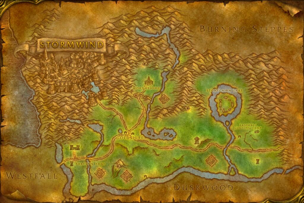 Elwynn Forest — Starter herbs base map