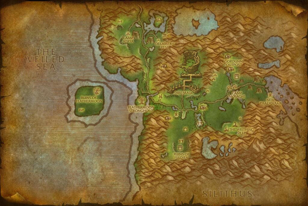 Feralas — Fadeleaf base map