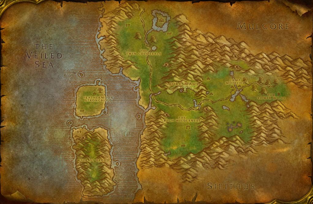 Feralas — Inland salmon fishing base map