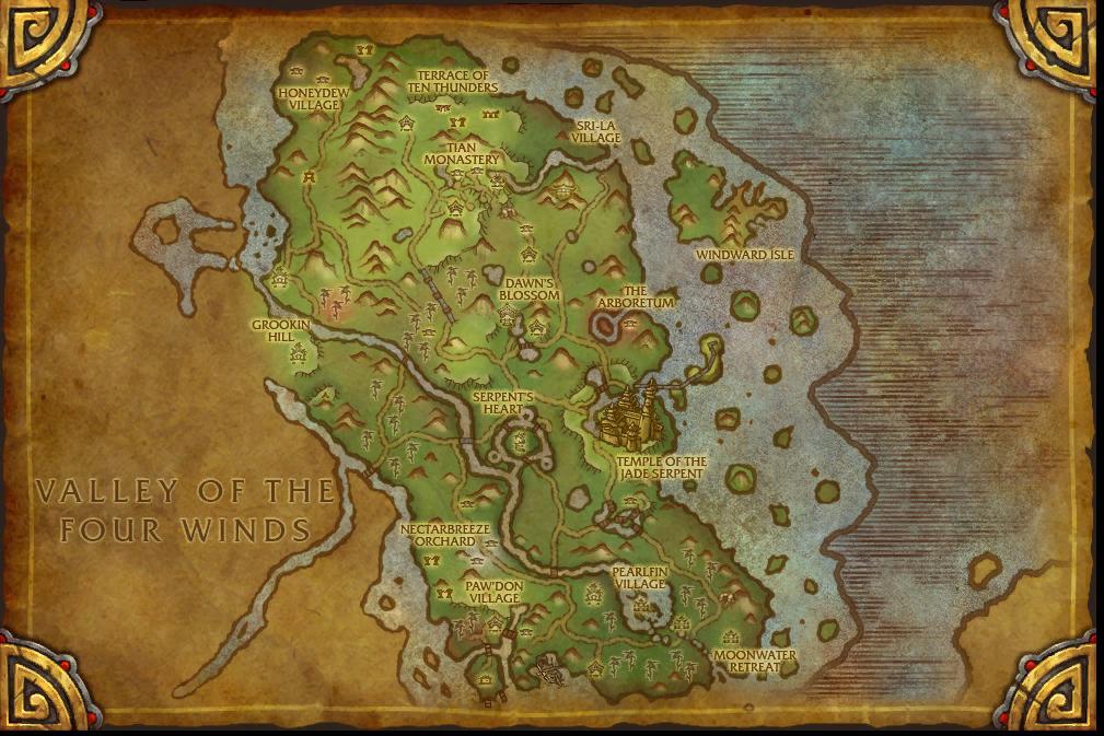 The Jade Forest — Green Tea Leaf base map