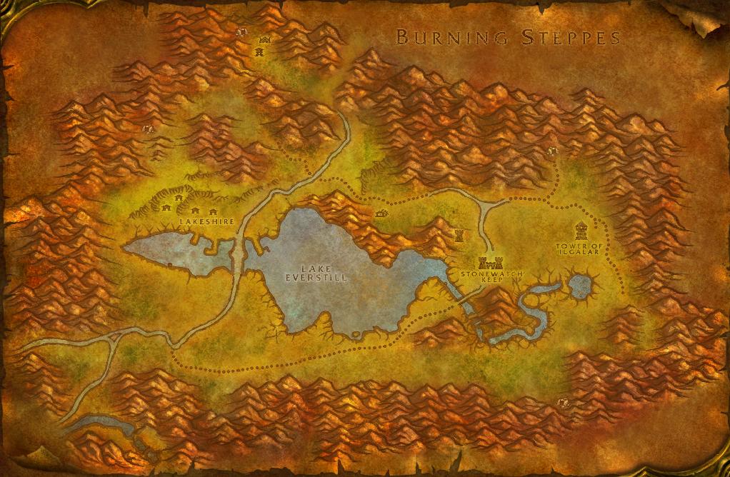 Redridge Mountains — Wool Cloth base map