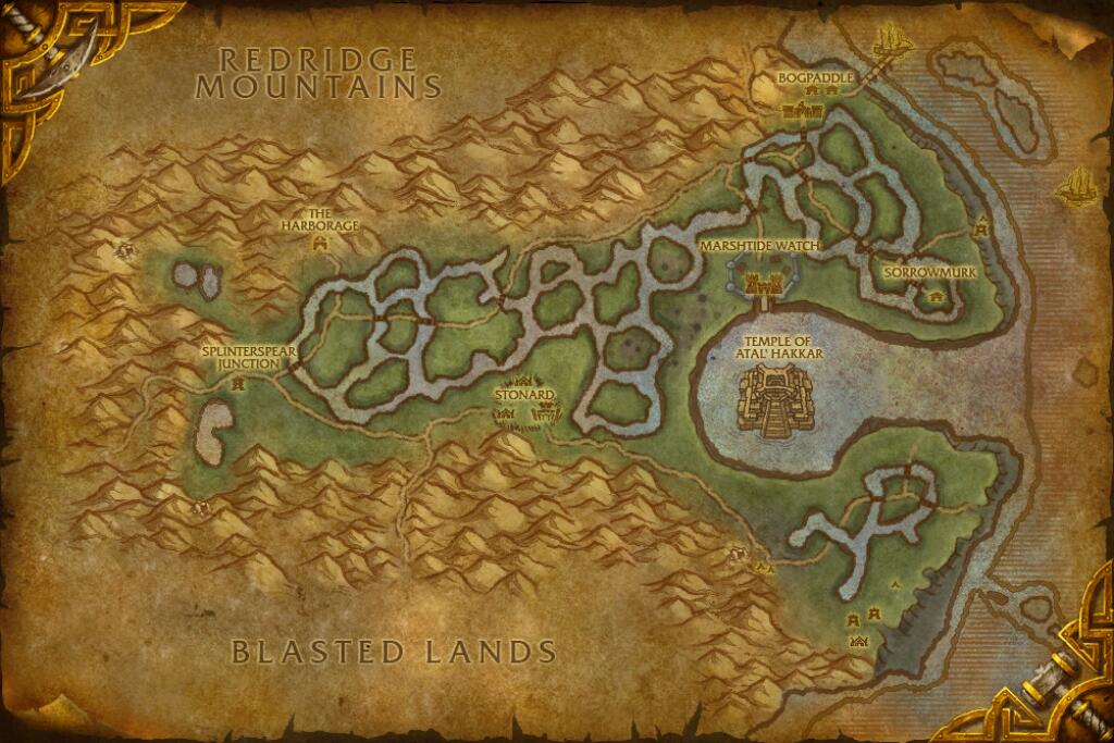 Sunken Temple — Thick and Rugged Leather base map