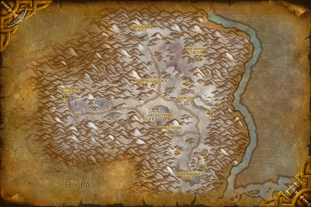 Winterspring — Thorium base map