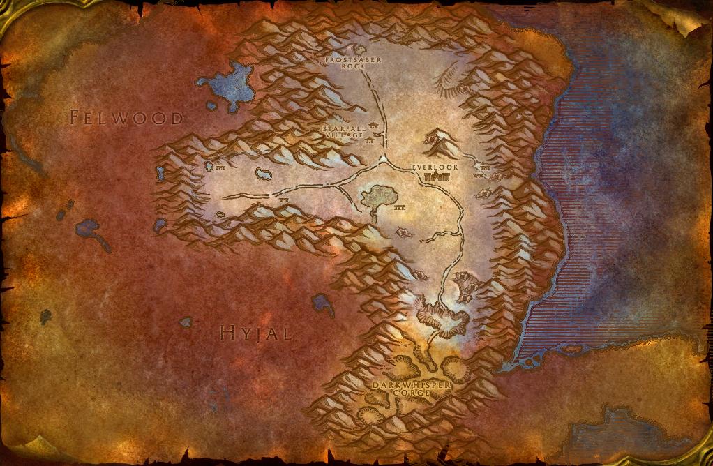 Winterspring — Icecap and rare Black Lotus base map